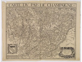BOUGUEREAU, M. / LECLERC, J. -  Carte du Pais de Champaigne.