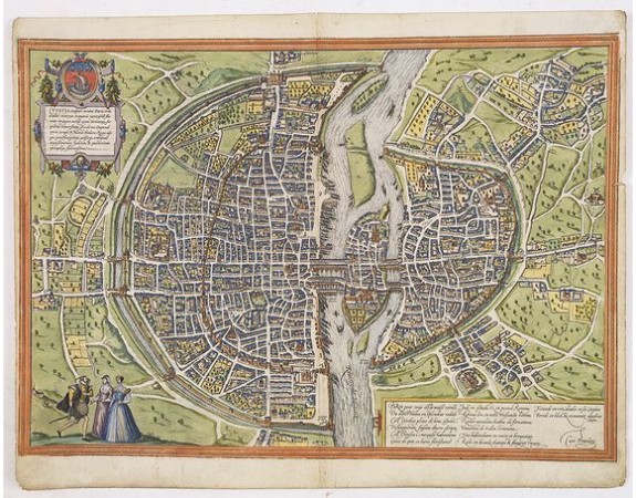 BRAUN, G. / HOGENBERG, F. - Lutetia, vulgari nomine Paris, urbs Gallia… BRAUN, G. / HOGENBERG, F. - Lutetia, vulgari nomine Paris, urbs Gallia…