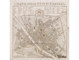 BULGARINI, A. -  Guide de Florence et de ses environs Redige´ sur un plan entierement nouveau par l'Abbé A. Bulgarini et Traduit en français par A. Le Rendu. Deuxième édition.
