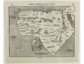 BÜNTING, H. -  Africa Tertia pars Terrae.