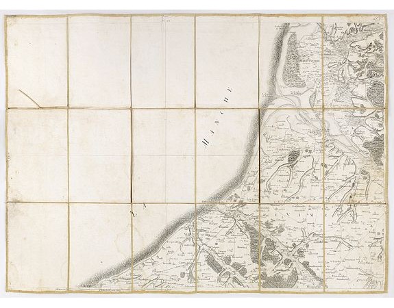 CASSINI. - N°23. (Baie de Somme / Le Tréport / Dieppe). CASSINI. - N°23. (Baie de Somme / Le Tréport / Dieppe).