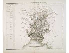 CHANLAIRE, P.G. -  Département de Gênes Divisé en 5 Arrondissemens et en 41 cantons.