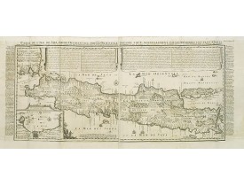 CHATELAIN, H. -  Carte de l'Ile de Java.