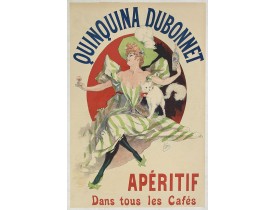 CHERET, J. -  Quinquina Dubonnet, apéritif dans tous les cafés.
