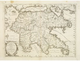CORONELLI, V.M. -  Peloponneso, hoggidi Morea,. . .