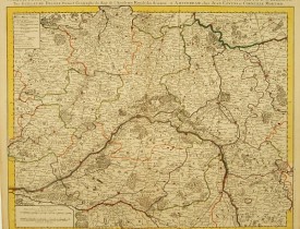 COVENS, J. / MORTIER, C. - Carte de la Beauce du Gatinois de la Sologne et Pays Voisins..