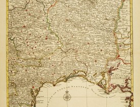 COVENS, J. / MORTIER, C. -  Partie Orientale du Gouvernement General de Languedoc.