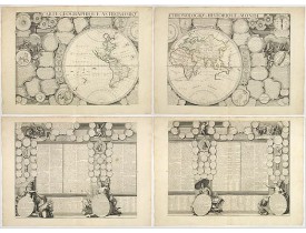 CRÉPY, Etienne-Louis -  Carte Geographique Astronomique Chronologique et Historique du Monde.