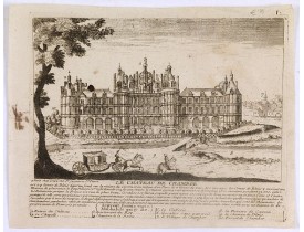 CRÉPY, Etienne-Louis -  Le Château de Chambor.