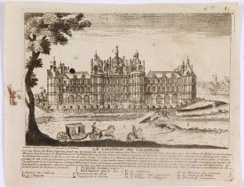 CRÉPY, Etienne-Louis -  Le Château de Chambor.