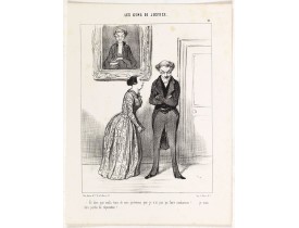 DAUMIER, H. -  Et dire que voilà trois de mes prévenus que je n'ai pas pu faire condamner! .... je vais être perdu de réputation!..