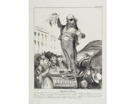 DAUMIER, H. -  Messieurs et Dames! Les mines d'argent…(Plate 7) DAUMIER, H. -  Messieurs et Dames! Les mines d'argent…(Plate 7)