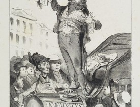 DAUMIER, H. -  Messieurs et Dames! Les mines d'argent…(Plate 7)