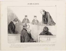 DAUMIER, H. -  Mr. l'avocat a rendu pleine justice au rare talent déployé par le ministère public dans son réquisitoire; …