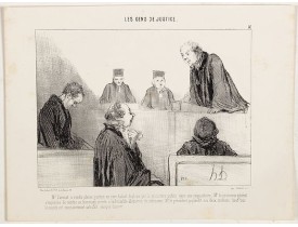 DAUMIER, H. -  Mr. l'avocat a rendu pleine justice au rare talent déployé par le ministère public dans son réquisitoire; … DAUMIER, H. -  Mr. l'avocat a rendu pleine justice au rare talent déployé par le ministère public dans son réquisitoire; …
