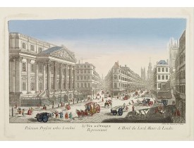 DAUMONT. -  39e Vüe d'Optique Representant L'Hotel du Lord Maire de Londres.