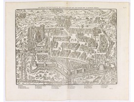 DE BELLEFOREST, F. -  Le Vray pourtraict, et forteresse de la ville de Sainct Omer.
