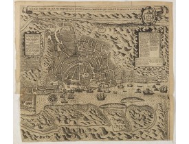 DE BRY, Th. -  Ailhae cidade de Goa metropolitana da Indiae..
