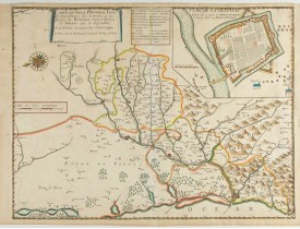 DE LA POINTE, F. -  Carte du Siège Présidial Dax…