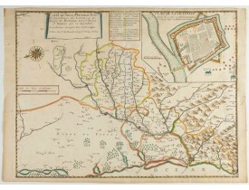 DE LA POINTE, F. -  Carte du Siège Présidial Dax…