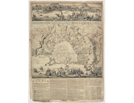 DE WIT, F. -  Ignographia candiae tertia a turcis obsessae in lucem edita a F. de Wit.