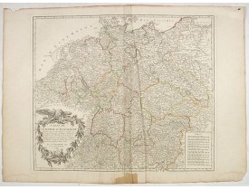 DELAMARCHE, C-F. -  Carte de l'empire d'Allemagne. . .