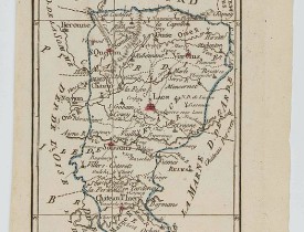 DELAPORTE, L'Abbé. -  Carte du Département de l'Aisne.