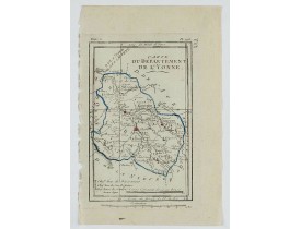DELAPORTE,L'Abbé. -  Carte du Département de l'Yonne.