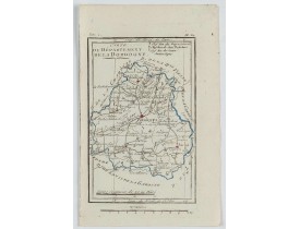 DELAPORTE, L'Abbé. -  Carte du Département de la Dordogne.