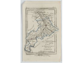 DELAPORTE, L'Abbé. -  Carte du Département de la Haute Garonne. DELAPORTE, L'Abbé. -  Carte du Département de la Haute Garonne.