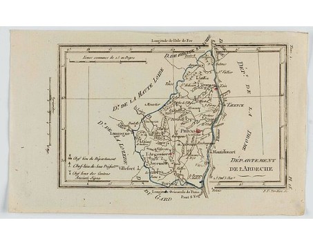 DELAPORTE, L'Abbé. - Département de l'Ardeche. DELAPORTE, L'Abbé. - Département de l'Ardeche.