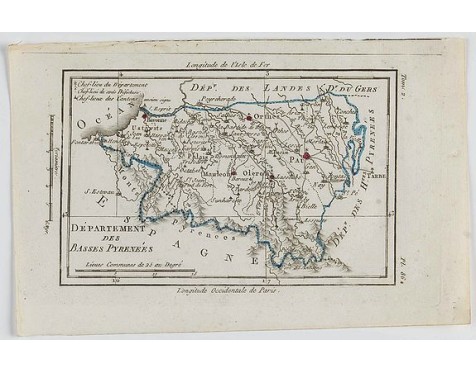 DELAPORTE,L'Abbé. - Département des Basses Pyrénées. DELAPORTE,L'Abbé. - Département des Basses Pyrénées.