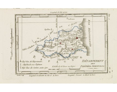 DELAPORTE,L'Abbé. -  Département des Pyrénées Orientales.