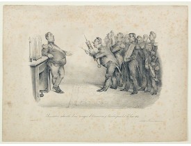 DELAPORTE. -  Presentation solemnelle d'une seringue d'honneur au generale lancelot pour le 1st de l'an 1832. DELAPORTE. -  Presentation solemnelle d'une seringue d'honneur au generale lancelot pour le 1st de l'an 1832.