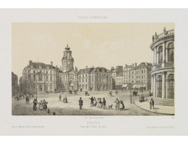 DEROY. -  Rennes - Place de l'Hôtel de Ville.