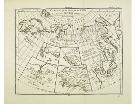 DIDEROT, D. -  Carte des parties Nord et est de l'Asie.. (5 maps).