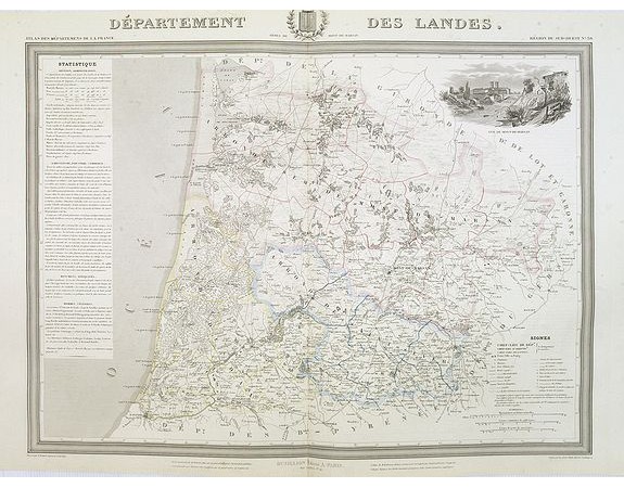DONNET, A. / FREMIN, A. R. / LEVASSEUR - Département des Landes.
