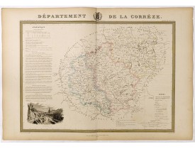 DONNET and MONIN. -  Département de Corrèze.