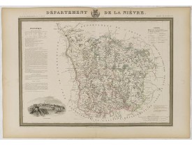 DONNET and MONIN. -  Département de La Nièvre.