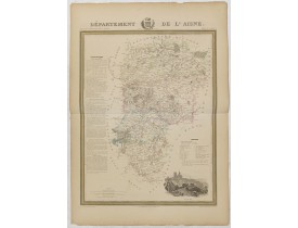 DONNET and MONIN. -  Département de l'Aisne.