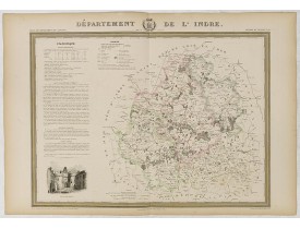 DONNET and MONIN. -  Département de l'Indre.