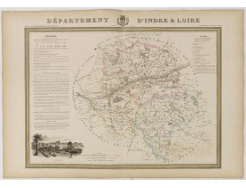 DONNET and MONIN. -  Département de l'Indre et Loire.