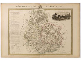 DONNET and MONIN. -  Département de la Côte d'Or.