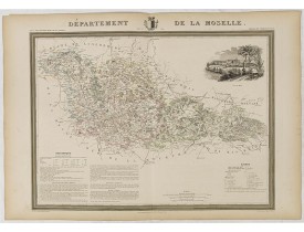 DONNET and MONIN. -  Département de la Moselle.