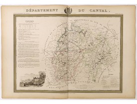 DONNET and MONIN. -  Département du Cantal.