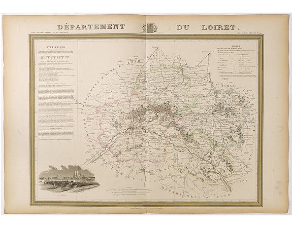 DONNET and MONIN. -  Département du Loiret.