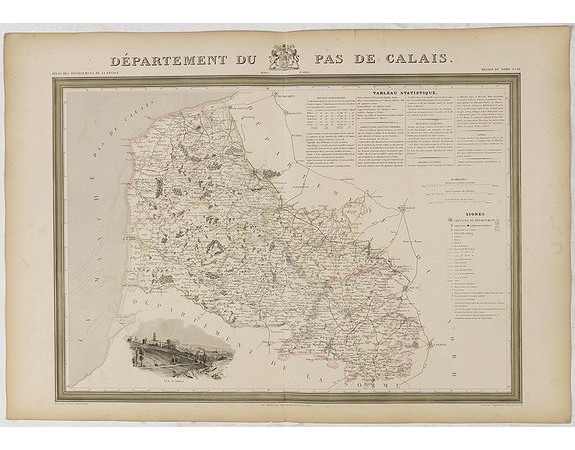 DONNET and MONIN. -  Département du Pas de Calais.
