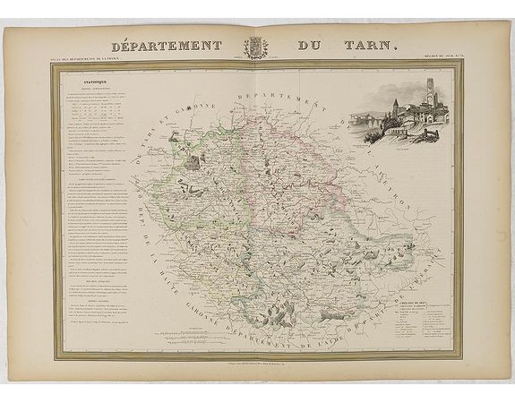 DONNET and MONIN. -  Département du Tarn.