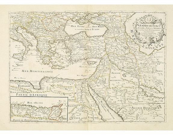 DU VAL, P. -  L'Empire des Turcs en Europe, en Asie et en Afrique.