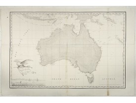 FREYCINET, M.L. -  Carte Generale de la Nouvelle Hollande.